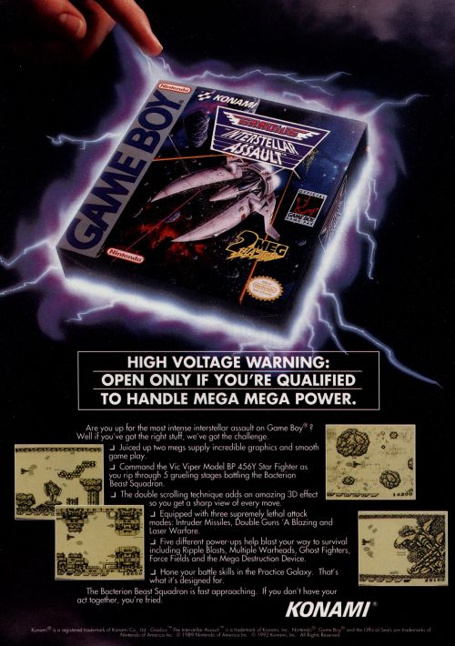 Gradius - The Interstellar Assault