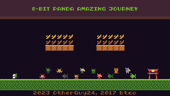 8 BIT PANDA AMAZING JOURNEY