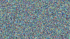 (NOT) RANDOM COLORFUL STATIC SCREEN