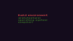 BUILD ENVIRONMENT