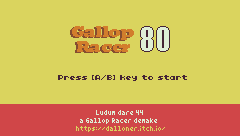 GALLOP RACER 80