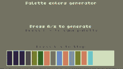 PALETTE COLORS GENERATOR